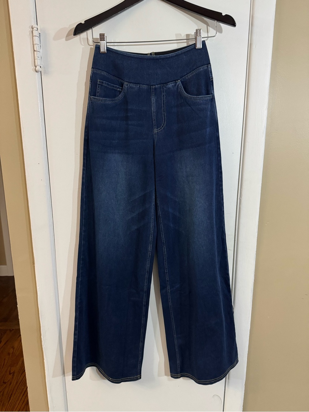 HALARA Dark Indigo Wide Leg Jeans